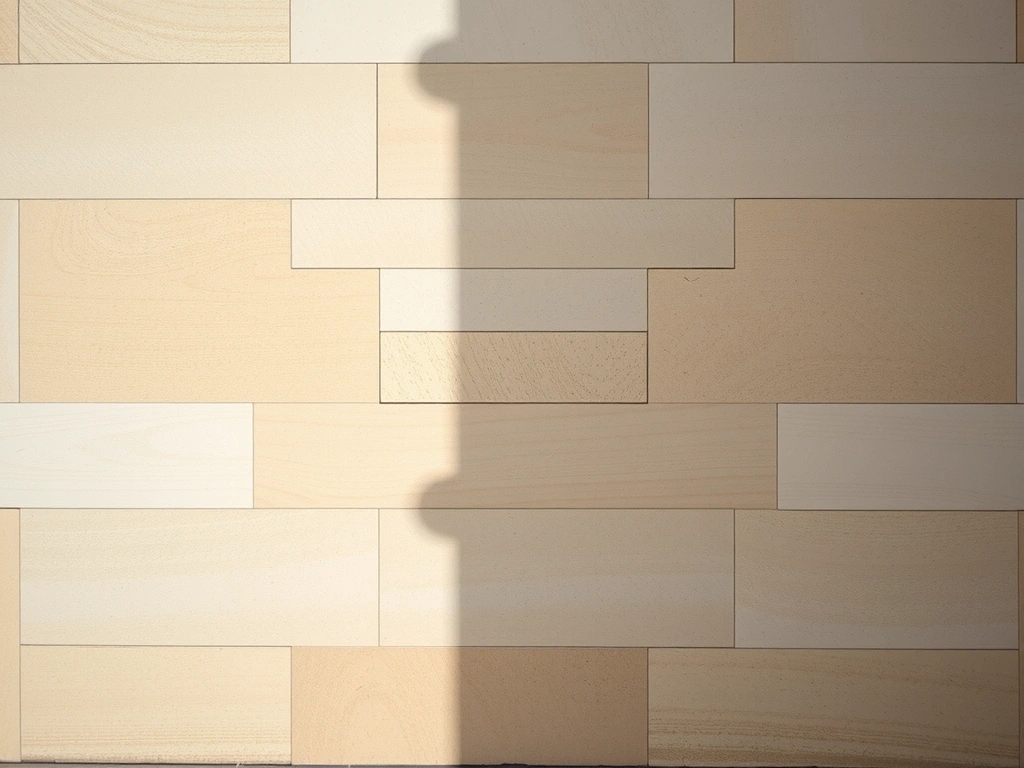 Mur en pierre calcaire