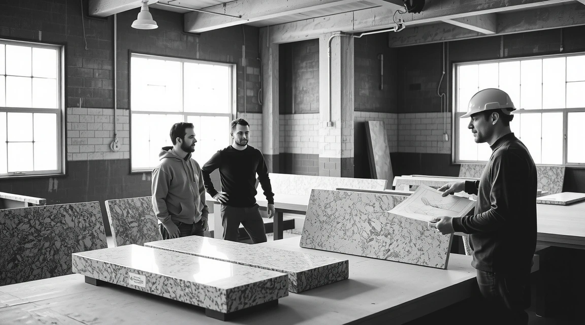 Notre équipe en atelier